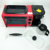 Электрическая печь для завтрака 3в1 Rainberg RB-2286R 3800 Вт (печь, кофеварка, жарочная поверхность). Изображение №11 Электрическая печь для завтрака 3в1 Rainberg RB-2286R 3800 Вт (печь, кофеварка, жарочная поверхность). Изображение №11