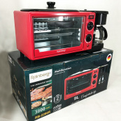 Электрическая печь для завтрака 3в1 Rainberg RB-2286R 3800 Вт (печь, кофеварка, жарочная поверхность). Изображение №16 Электрическая печь для завтрака 3в1 Rainberg RB-2286R 3800 Вт (печь, кофеварка, жарочная поверхность). Изображение №16