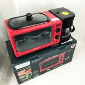 Электрическая печь для завтрака 3в1 Rainberg RB-2286R 3800 Вт (печь, кофеварка, жарочная поверхность). Изображение №17 Электрическая печь для завтрака 3в1 Rainberg RB-2286R 3800 Вт (печь, кофеварка, жарочная поверхность). Изображение №17