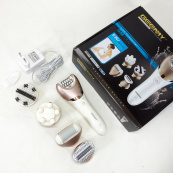 Епілятор GEMEI GM-7003 бездротовий акумуляторний з 5 насадками жіночий. Зображення №9 Епілятор GEMEI GM-7003 бездротовий акумуляторний з 5 насадками жіночий. Зображення №9