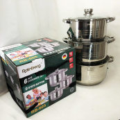Набір каструль Rainberg RB-605 капсульне 9-ти шарове дно. Зображення №13 Набір каструль Rainberg RB-605 капсульне 9-ти шарове дно. Зображення №13