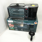 Електрична піч для сніданку 3в1 Rainberg RB-2286B 3800 Вт (піч, кавоварка, поверхня для смаження). Зображення №14