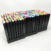 Набір маркерів скетч для малювання Touch 262 шт двосторонні професійні фломастери з чохлом. Зображення №6 Набір маркерів скетч для малювання Touch 262 шт двосторонні професійні фломастери з чохлом. Зображення №6