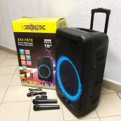 Акустична переносна колонка ZXX-7878/8161 600 Вт 15" 72х42х35см. Зображення №5