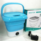 Пральна машина MAXTOP silicon washing machine, Портативна пральна машина. Колір: блакитний. Зображення №10