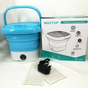 Пральна машина MAXTOP silicon washing machine, Портативна пральна машина. Колір: блакитний. Зображення №11