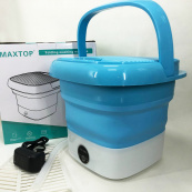 Пральна машина MAXTOP silicon washing machine, Портативна пральна машина. Колір: блакитний. Зображення №13