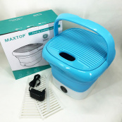 Пральна машина MAXTOP silicon washing machine, Портативна пральна машина. Колір: блакитний. Зображення №14