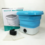 Пральна машина MAXTOP silicon washing machine, Портативна пральна машина. Колір: блакитний. Зображення №16