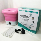 Пральна машина MAXTOP machine, Пральна машина для дачі без водопроводу. Колір: рожевий. Зображення №8