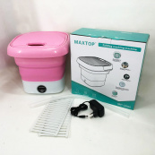 Пральна машина MAXTOP machine, Пральна машина для дачі без водопроводу. Колір: рожевий. Зображення №10