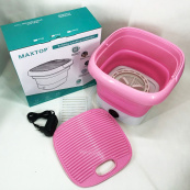 Пральна машина MAXTOP machine, Пральна машина для дачі без водопроводу. Колір: рожевий. Зображення №12