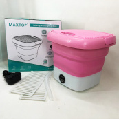 Пральна машина MAXTOP machine, Пральна машина для дачі без водопроводу. Колір: рожевий. Зображення №13
