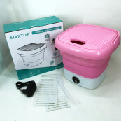 Пральна машина MAXTOP machine, Пральна машина для дачі без водопроводу. Колір: рожевий. Зображення №15