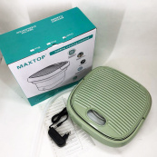 Складна пральна машина MAXTOP silicon washing machine, Портативна пралка відро. Колір: зелений. Зображення №12