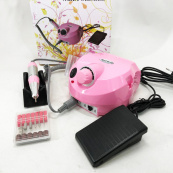 Фрезер DM-11-1 для манікюру та педикюру, потужний манікюрний фрезер, ручка фрезер. Колір: рожевий. Зображення №6