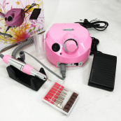 Фрезер DM-11-1 для манікюру та педикюру, потужний манікюрний фрезер, ручка фрезер. Колір: рожевий. Зображення №7