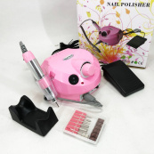 Фрезер DM-11-1 для манікюру та педикюру, потужний манікюрний фрезер, ручка фрезер. Колір: рожевий. Зображення №8