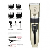 Машинка для стрижки собак і котів триммер машинки для грумінгу RAF R.436 набір для стрижки тварин. Зображення №5