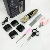 Машинка для стрижки собак і котів триммер машинки для грумінгу RAF R.436 набір для стрижки тварин. Зображення №8