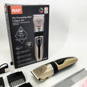 Машинка для стрижки собак і котів триммер машинки для грумінгу RAF R.436 набір для стрижки тварин. Зображення №10