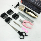 Машинка для стрижки собак і котів триммер машинки для грумінгу RAF R.436 набір для стрижки тварин. Зображення №12