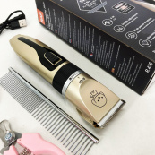 Машинка для стрижки собак і котів триммер машинки для грумінгу RAF R.436 набір для стрижки тварин. Зображення №14