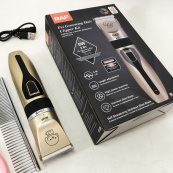 Машинка для стрижки собак і котів триммер машинки для грумінгу RAF R.436 набір для стрижки тварин. Зображення №15