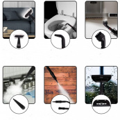 Пароочисник з функцією відпарювача Steam Cleaner Pro 1000 Вт 6 насадок. Зображення №6