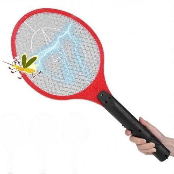 Мухобійка від комах, Акумуляторний знищувач комарів, мошок, мух. Колір: червоний Мухобійка від комах, Акумуляторний знищувач комарів, мошок, мух. Колір: червоний