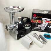 М'ясорубка електрична із соковижималкою Domotec MS-2019 2400 W. Колір: чорний. Зображення №5