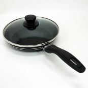 Сковорода UNIQUE UN-5163 22см с крышкой антипригарным покрытием, Глубокая сковорода для кухни. Изображение №4 Сковорода UNIQUE UN-5163 22см с крышкой антипригарным покрытием, Глубокая сковорода для кухни. Изображение №4