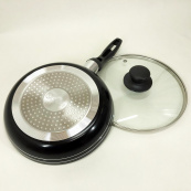 Сковорода UNIQUE UN-5163 22см с крышкой антипригарным покрытием, Глубокая сковорода для кухни. Изображение №5 Сковорода UNIQUE UN-5163 22см с крышкой антипригарным покрытием, Глубокая сковорода для кухни. Изображение №5