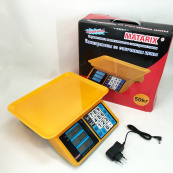 Електронні ваги для товарів Matarix MX-412 до 50 кг, Функціональні електронні ваги для торгівлі. Зображення №4