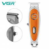 Тример VGR V-263 BLACK. Колір: оранжевий. Зображення №3