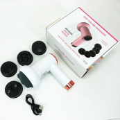 Массажер антицеллюлитный для тела рук и ног 4 насадки 6 скоростей Deep Rolling Massager. Цвет: белый. Изображение №6 Массажер антицеллюлитный для тела рук и ног 4 насадки 6 скоростей Deep Rolling Massager. Цвет: белый. Изображение №6