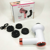 Массажер антицеллюлитный для тела рук и ног 4 насадки 6 скоростей Deep Rolling Massager. Цвет: белый. Изображение №10 Массажер антицеллюлитный для тела рук и ног 4 насадки 6 скоростей Deep Rolling Massager. Цвет: белый. Изображение №10