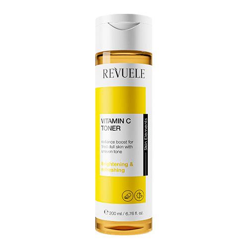 Тонер для обличчя з вітаміном С освітлювальний Revuele Vitamin C, 200 мл Тонер для обличчя з вітаміном С освітлювальний Revuele Vitamin C, 200 мл
