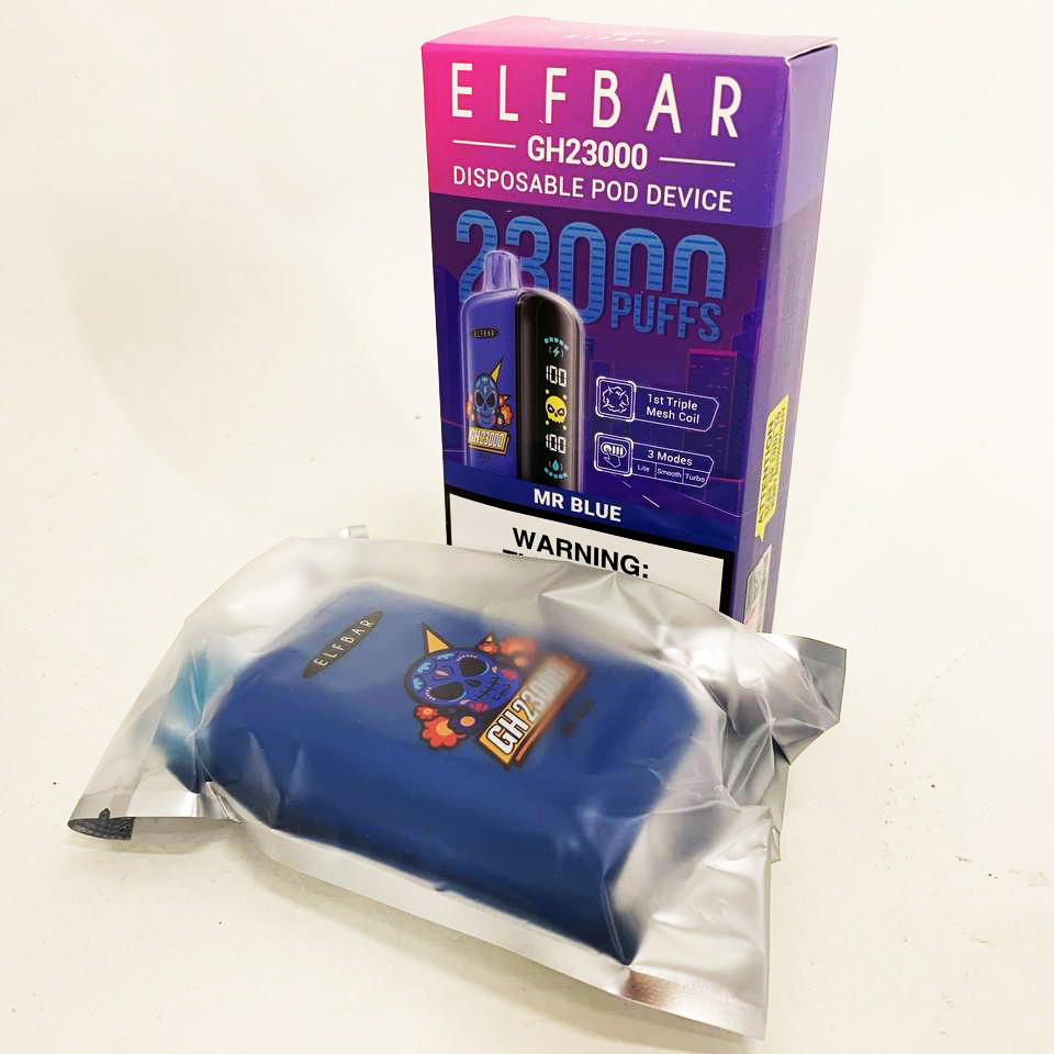 ELF BAR GH 23000 5%. (Mr Blue) ELF BAR GH 23000 5%. (Mr Blue)