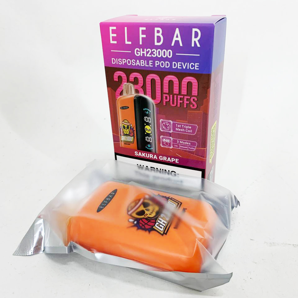 ELF BAR GH 23000 5%. Сакура Виноград (Sakura Grape) ELF BAR GH 23000 5%. Сакура Виноград (Sakura Grape)