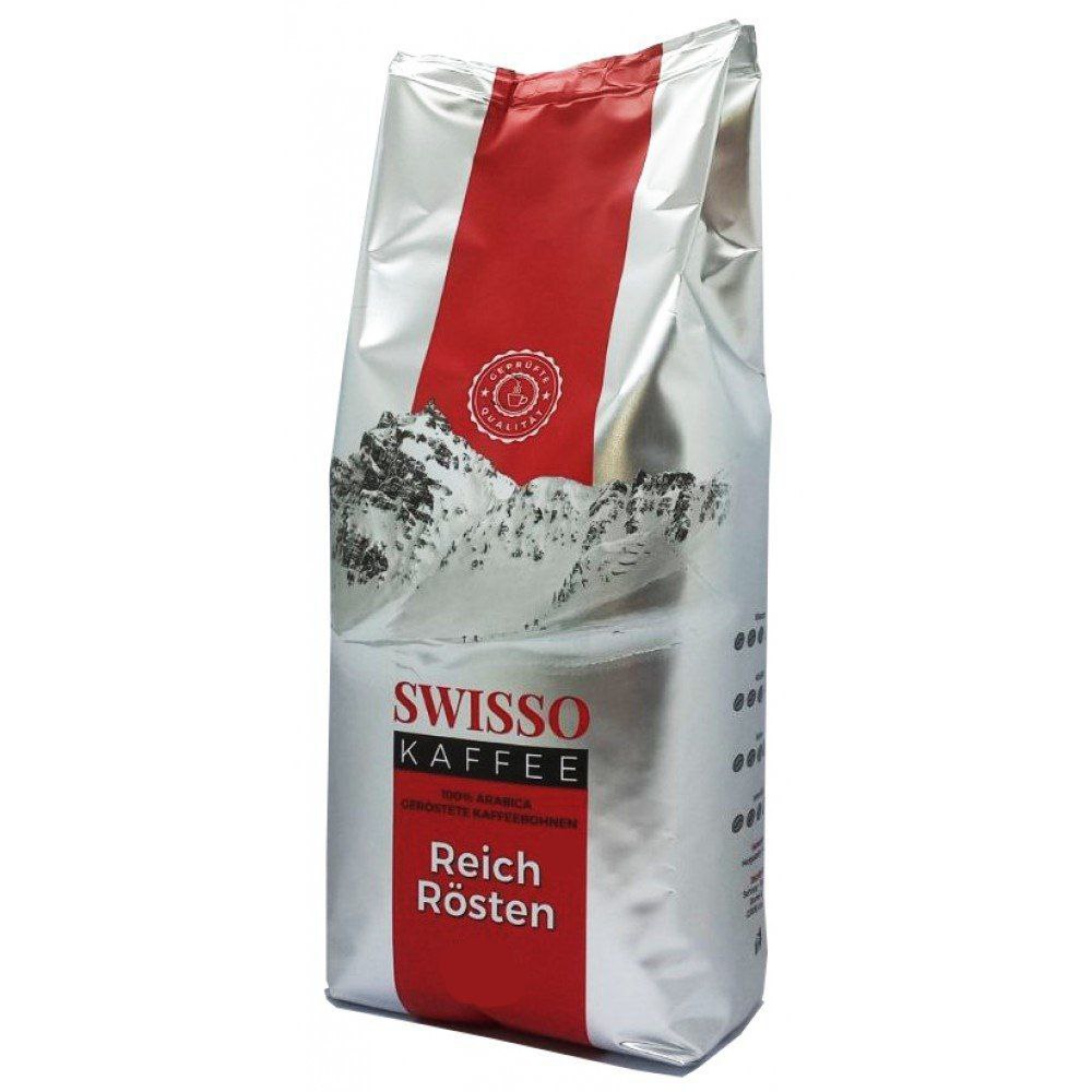 Кава у зернах Swisso Kaffee Reich Rosten 500 г Кава у зернах Swisso Kaffee Reich Rosten 500 г