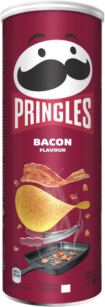 Чіпси Pringles Bacon 165 г Чіпси Pringles Bacon 165 г