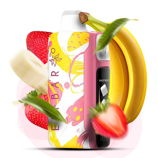 Elf Bar Sweet King 30000. Клубника Банан (Strawberry Banana) Elf Bar Sweet King 30000. Клубника Банан (Strawberry Banana)