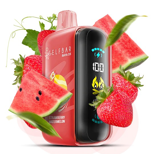 Elf Bar Raya D3 25000. Полуниця Кавун (Strawberry Watermelon) Elf Bar Raya D3 25000. Полуниця Кавун (Strawberry Watermelon)