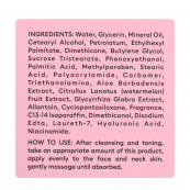 Крем для обличчя висвітлювальний Sadoer Watermelon Nicotinamide Cream з ніацинамідом 50 мл. Зображення №4