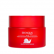 Крем для обличчя Bioaqua Snails Face Cream зміцнювальний з муцином равлика 50 мл. Зображення №2