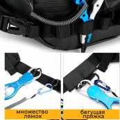 Тактична водонепроникна сумка через плече, чоловіча сумка для риболовлі та активного відпочинку. Зображення №14