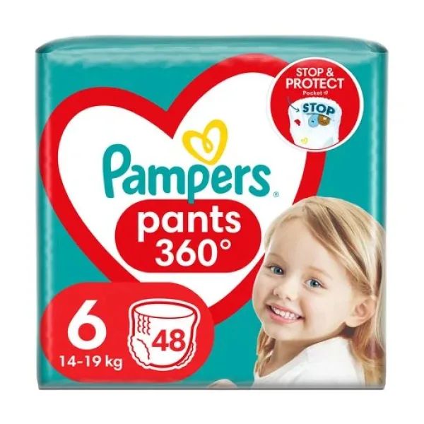 Трусики Pampers розмір 6 (14-19 кг) 48 шт Трусики Pampers розмір 6 (14-19 кг) 48 шт