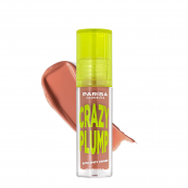 Блиск-плампер для об'єму губ Parisa Cosmetics Crazy Plump, 5,5 мл, 104 Beige sense Бежевий. Изображение №2