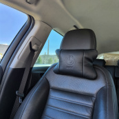 Преміальний набір автоподушок BMW із натуральної шкіри – подушки + брелок. Зображення №13